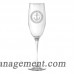 Longshore Tides Galvez Anchor Glass 8 oz. Champagne Flute LNTS4721